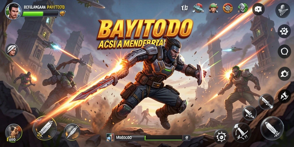 Tangkapan layar gameplay BAYITOTO yang menampilkan momen aksi mendebarkan.