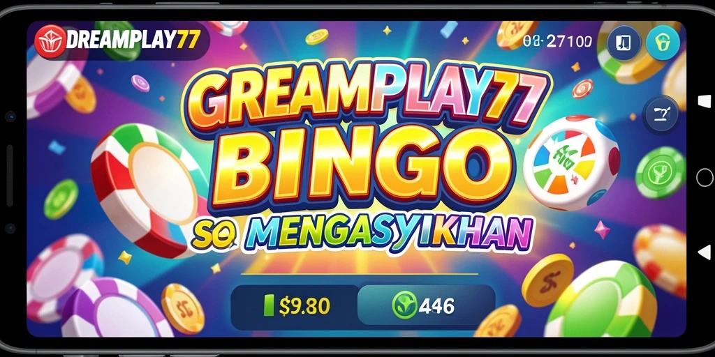 Tampilan gameplay Bingo yang seru di DREAMPLAY77.