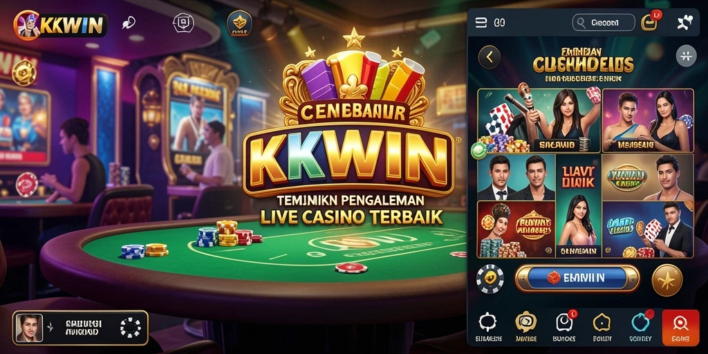 Tampilan gameplay Live Casino yang menegangkan dan interaktif.