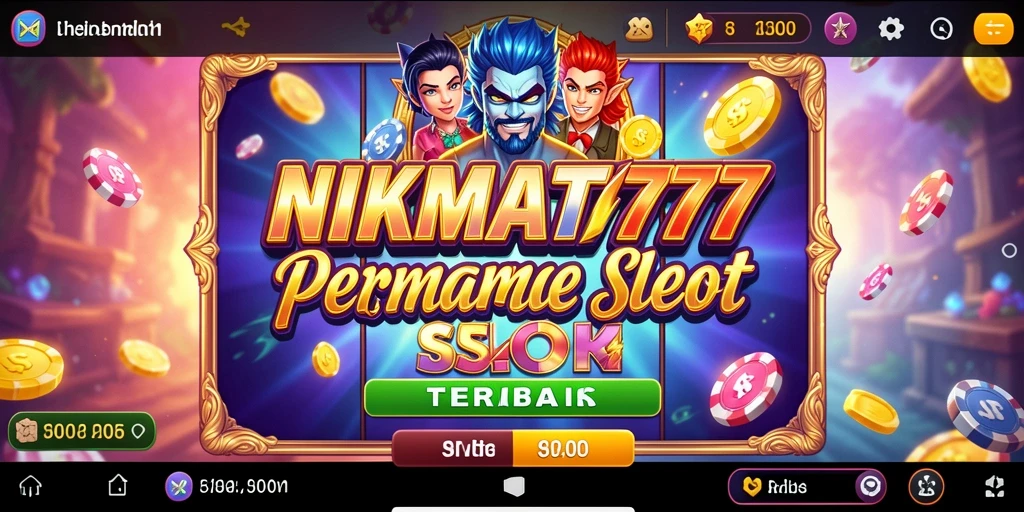 Tampilan menarik dari gameplay Slot NIKMAT777.