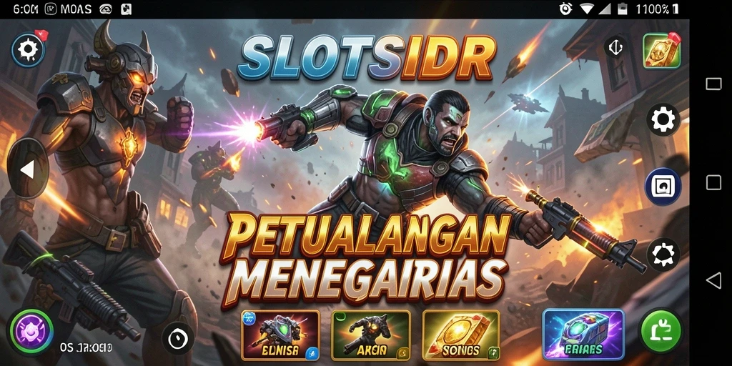 Tangkapan layar menampilkan gameplay aksi yang mendebarkan.